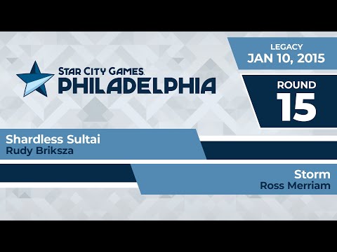 SCGPHILLY: Round 15 - Rudy Briksza vs Ross Merriam | Legacy