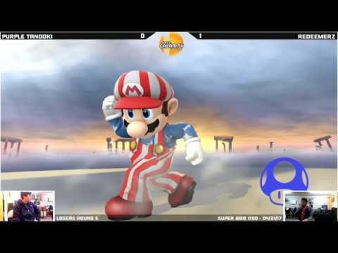WBB #80 | RedeemerZ (Mario, ROB) vs Purple Tanooki (Bowser, Sonic) - Losers Round 5
