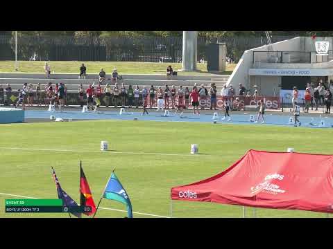 Boys U11 200m Timed Final 3: 2022/23 State Track and Field Championships