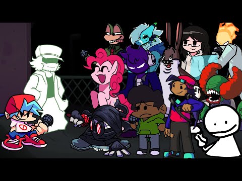 Release But Different Characters Sing It 🎤 (FNF Everyone Sings Release)