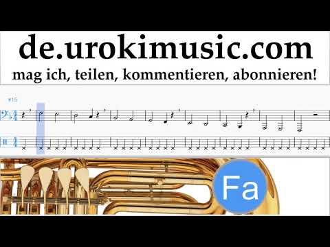 Tubaunterricht Carlos Vives, Sebastian Yatra - Robarte un Beso Noten Lernen Teil#1 um-i995