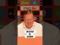 Bondscoach Ronald Koeman reageert gevat op vraag van Valentijn Driessen #ek #koeman