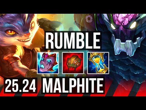 RUMBLE vs MALPHITE (TOP) | KR Master | 25.24