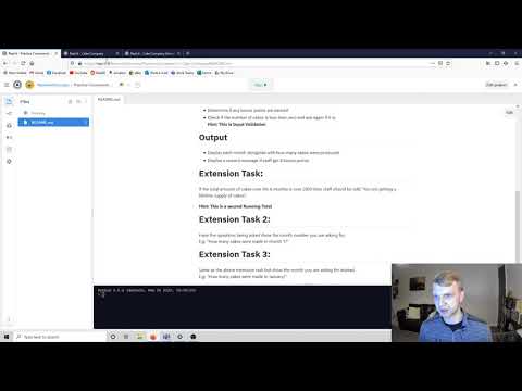 N5 Practice Coursework - Cake Company