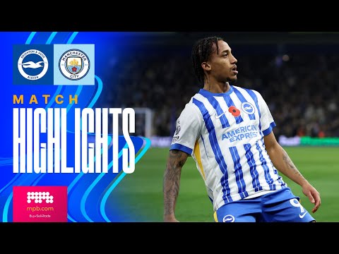 HIGHLIGHTS | Brighton v Man City | Premier League