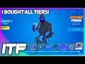 BOUGHT ALL TIERS! Fortnite Chapter 2 S1 Battle Pass Overview! (Fortnite Battle Royale)