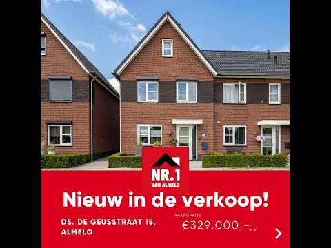 Live video Ds. de Geusstraat 15, Almelo