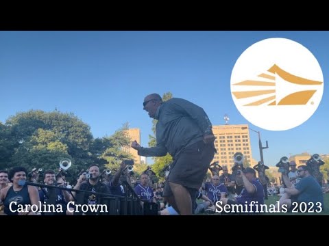 Carolina Crown 2023 | Inside the Circle | Semifinals | Tuning Sequence