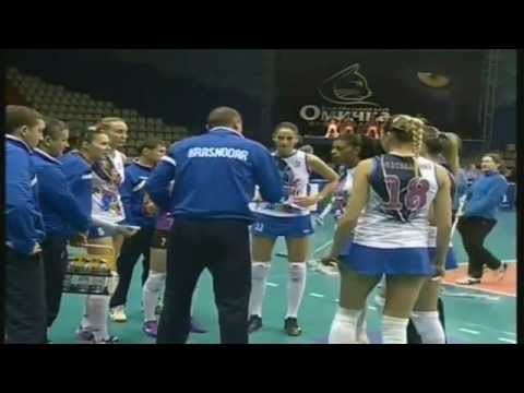 Волейбол, Омичка - Динамо (Краснодар), чемпионат России. Женщины. 08 тур
