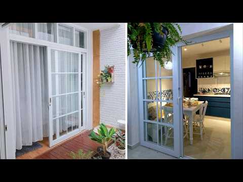 +157 super BEAUTIFUL IDEAS for GLASS DOORS, making the spaces in your HOME more CHARMING and lighter