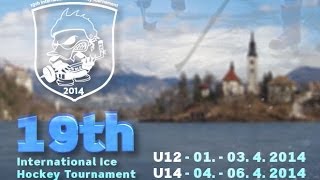 preview picture of video '19. mednarodni turnir Bled 2014 - dan 2 / 19th international ice hockey tournament Bled 2014 - day 2'