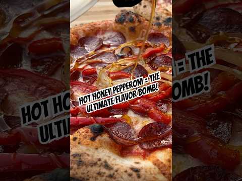 Hot Honey Pepperoni Pizza = The Ultimate Sweet & Spicy Combo! 🍕🔥