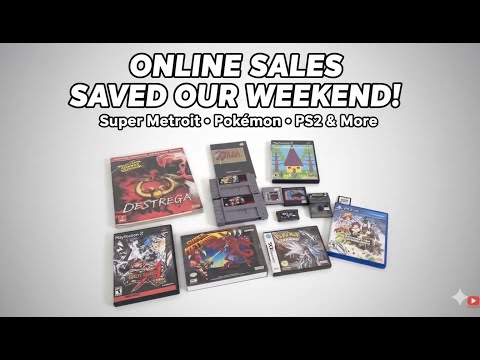 Our Online Sales Saved the Weekend! Super Metroid, Pokémon & More