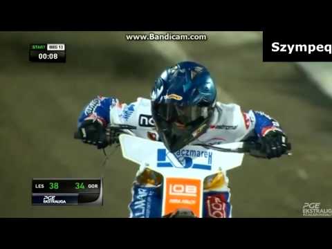 Bieg 13 FOGO Unia Leszno - Cash Broker Stal Gorzów 15.04.2018 Zmarzlik-Kołodziej-Kurtz-Wożniak