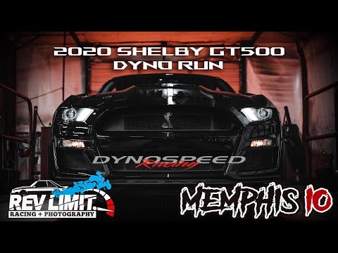 2020 Shelby GT500 on the Dyno