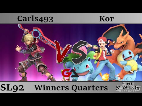 SmashLAN'd 92 - Winners Quarters: Calrs493 (Shulk) vs Kor (PT)