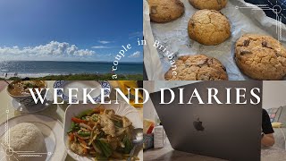 ブリスベンに住む夫婦の休日vlog/海に行った日💙🐟