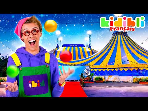 Découvre le Cirque du Soleil ! | Vidéos Educatives pour les Enfants | Kidibli | Animaj Kids