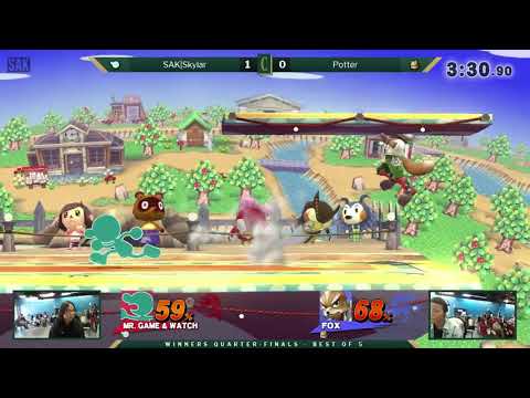 Chronicles: Anno Novus Winners Quarters - SAK|Skylar (Mr. Game & Watch) vs Potter (Fox)