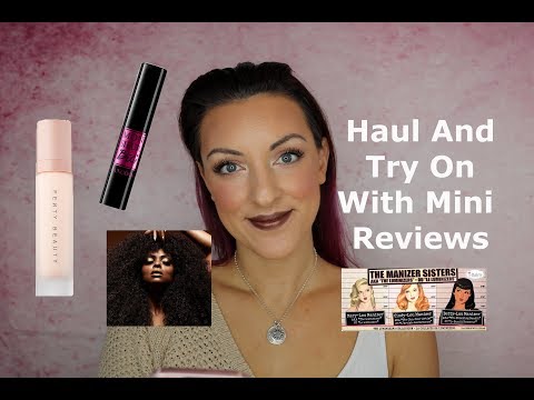 Haul and Get Ready With Me/Reviews and try on