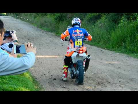 Largada del ganador Sam Sunderland etapa 12 dakar 2017