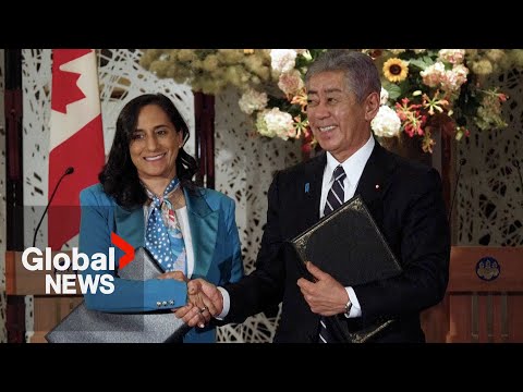 Canada signs information sharing security agreement with Japan