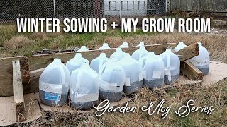 Winter Sowing & Seed Starting with the BP1500 | 2021 Garden Vlog