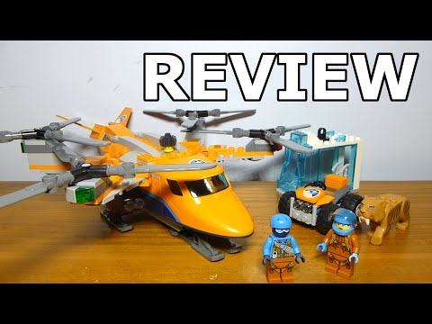 Lego City Arctic Air Transport Review Set #60193