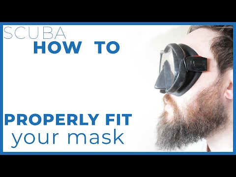 How To Properly Check Your Dive Mask Fits #scuba #snorkel #mask