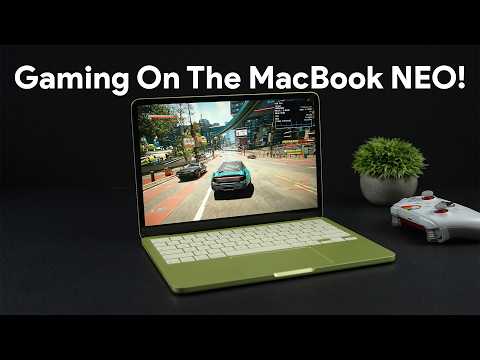 Gaming On The New MacBook Neo!