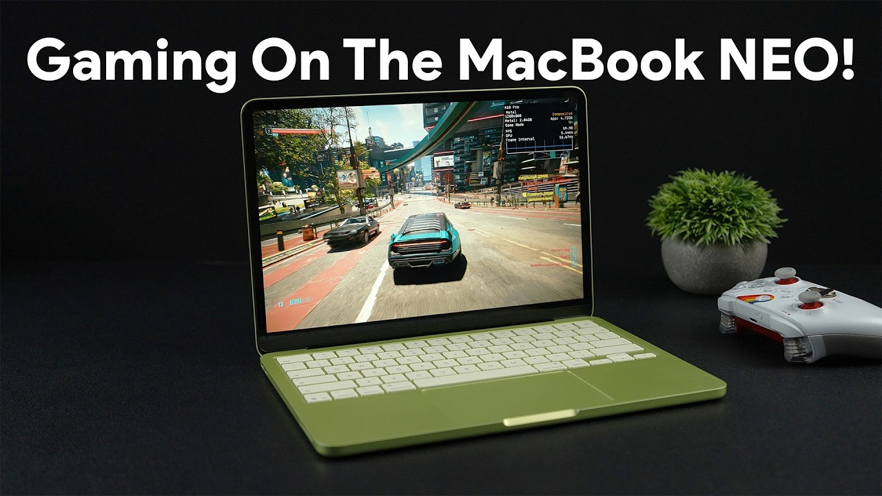Gaming On The New MacBook Neo! - YouTube