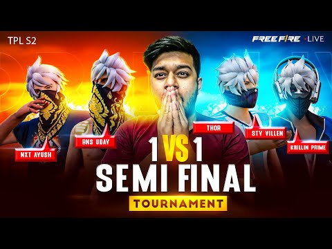 TPL SEMI-FINAL MOBILE LEAGUE🏆DAY-1🥵 FT- NXT AYUSH, STYx VILLAN, BNS UDAY & KRILLIN - FREE FIRE LIVE