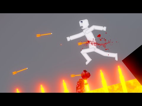 Obstacle Course ( DEATHRUN ) In People Playground