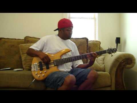Stevie Mello - Practicing Bass - Gospel song Lord You Are Good