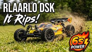 This Things RIPS on 6S! - Rlaarlo DSK 1/8 Scale Brushless RC Buggy Review