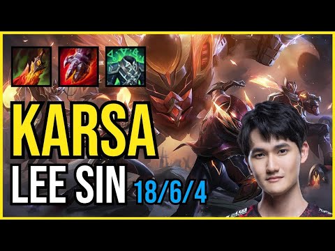 KARSA - LEE SIN vs. NIDALEE Jungle | KR DIAMOND | PATCH 11.1