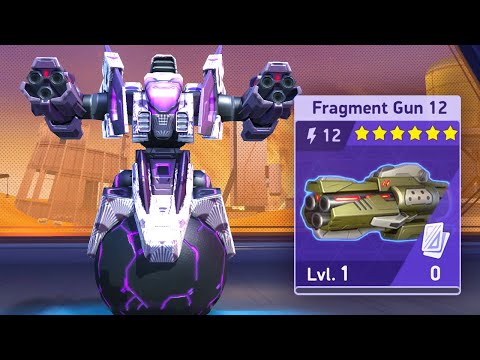 First time - Fragment Gun 12 and Nomad gameplay | Mech Arena
