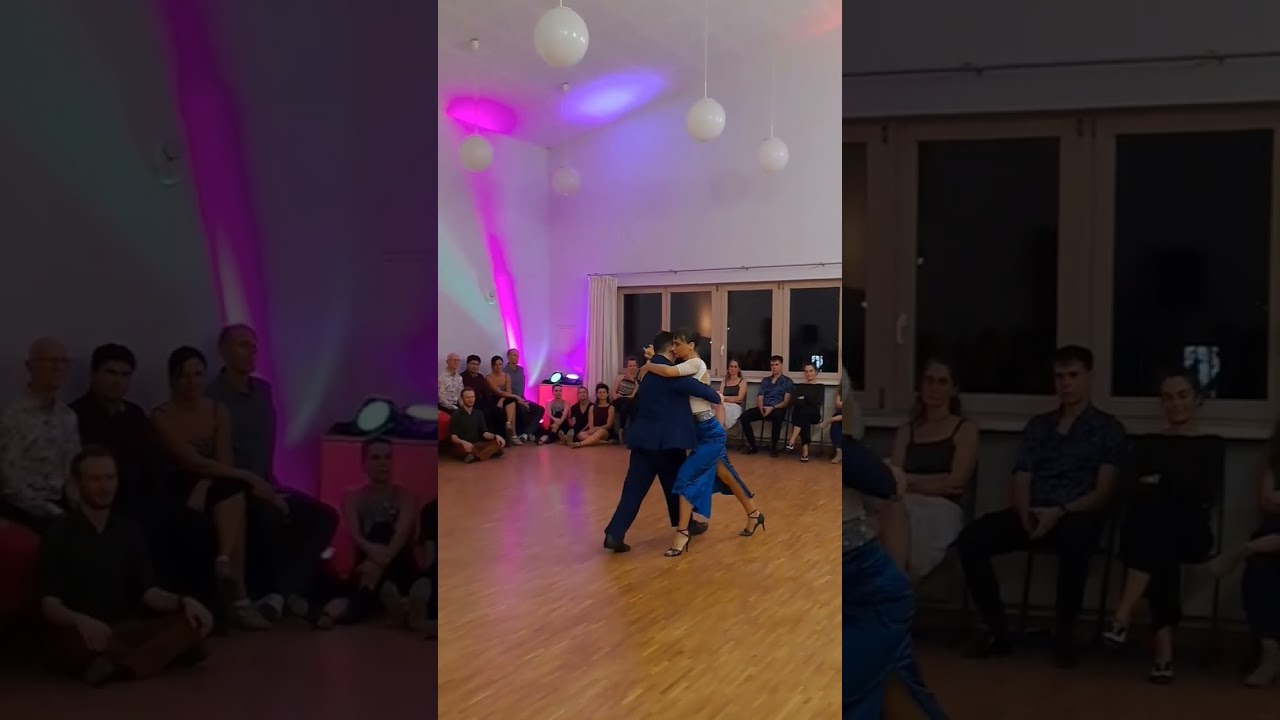 Video thumbnail for Veronica Toumanova and Asya Moiseeva, show in Freiburg #tangoargentino