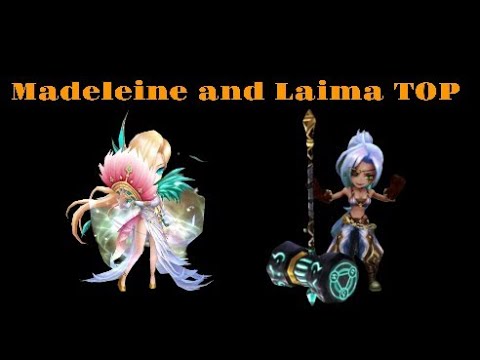 MADELEINE AND LAIMA TOP TEAM, SUMMONERS WAR SKY ARENA!!!