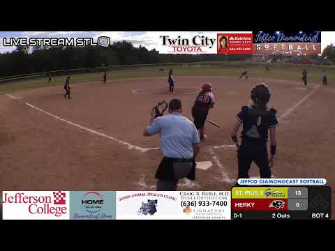 JEFFCO DIAMONDCAST SOFTBALL - ST. PIUS X @ HERCULANEUM 9/29/20