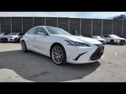 2020 Lexus ES 350 Premium Auto in White for sale at Ken Shaw Toyota in Toronto, ON
