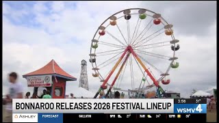 Bonnaroo reveals lineups for 2026 festival