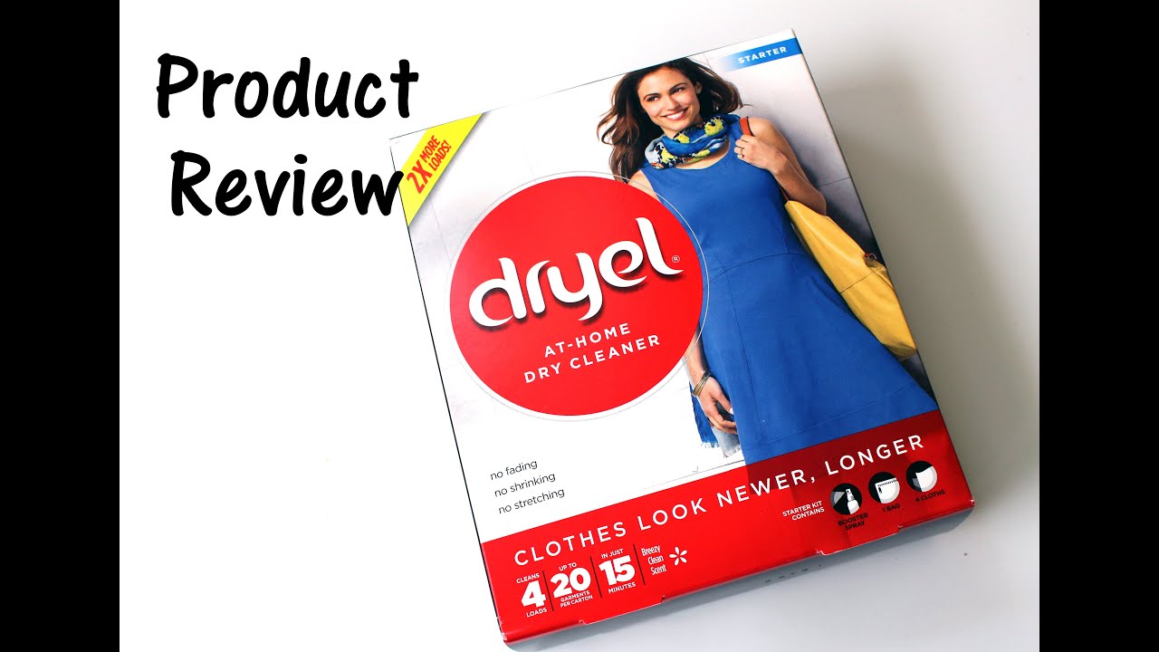 dryel - CRB-12000v2 Dryel At-Home Mega Dry Cleaner Starter Kit, Includes Dry Cleaning Cloths and To-Go Stain Removal Pen - 14 Load Capacity 14-load Starter Kit