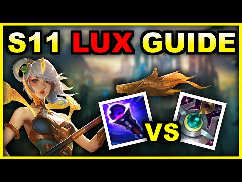How to play MID Lux | S11 Challenger Guide (Voidstaff vs Moonstaff)