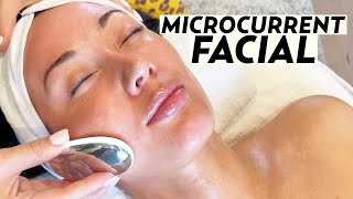 Getting a Microcurrent Facial with Electrical Esthetician & Ziip Founder Melanie Simon! | Susan Yara