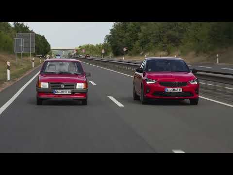 Opel Corsa 40 and Corsa 1 Driving Video