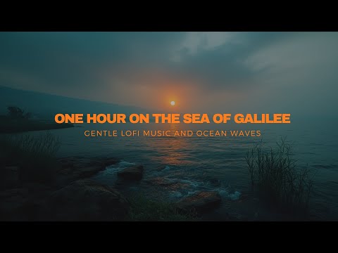 One Hour At Galilee | Gentle Lofi & Ocean Waves #asmr #meditation