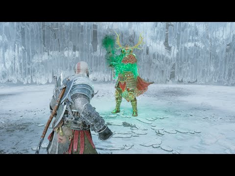 God of War: Ragnarok NG+ | Zeus Armor Set vs Berserker King Hrolf | GMGOW PS5 4k