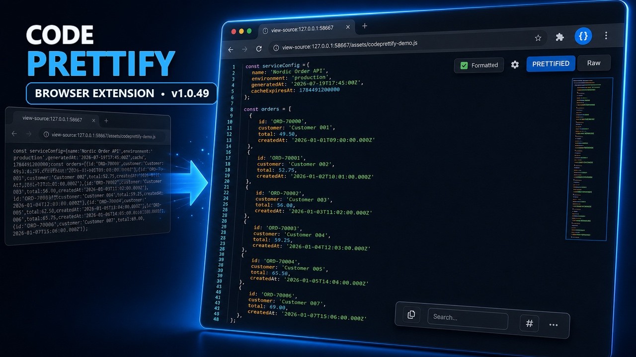 CodePrettify video preview