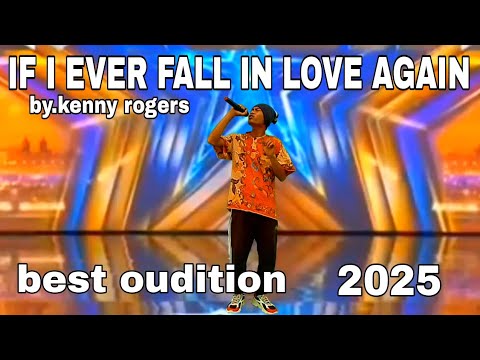 IF I EVER FALL IN LOVE AGAIN) by. Kenny Rogers, incredible voice, best oudition 2025
